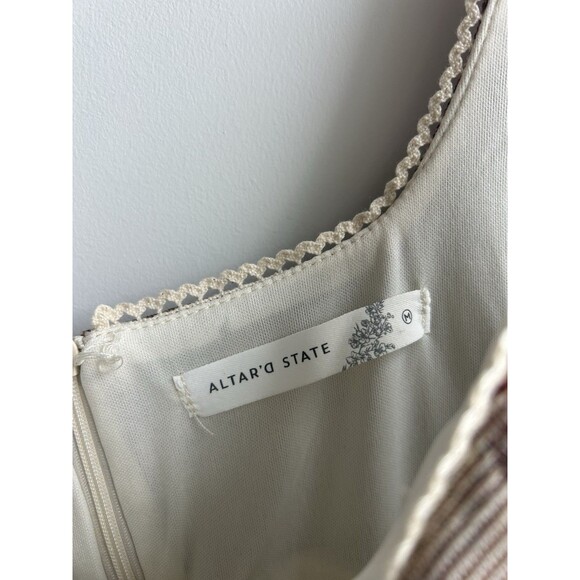 Alter’d State Floral Tapestry Mini Dress Cottage Core Size M - Picture 4 of 8